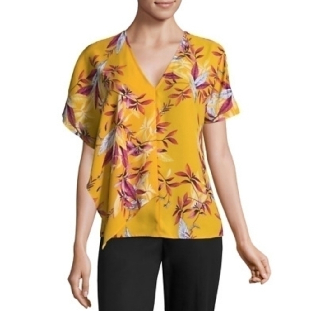 [Worthington] V-neck Batwing Blouse - PL